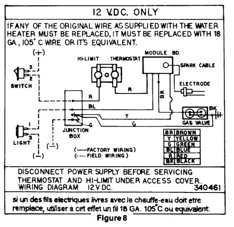 propane circuit diagram